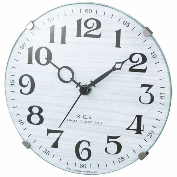 MAG private アナログ置き掛け両用時計 パドメラミニオールド 160×160×38mm W-614 WH 1個