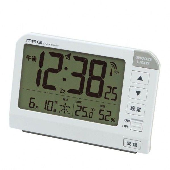 MAG電波目覚まし時計 ホーネット