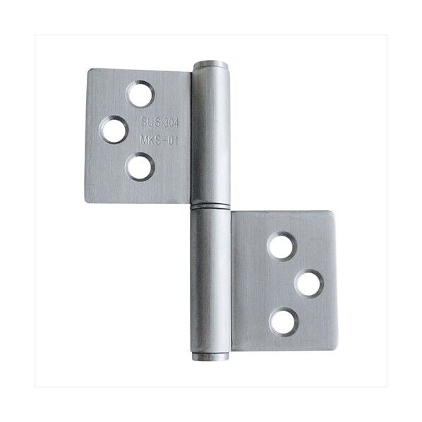 76フリー面付旗丁番 MKS-01 68x80x80mm 127190 1枚