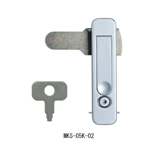 ワンタッチ平面ハンドル ロングタイプMKS-05K-02 鍵付 451252 1個