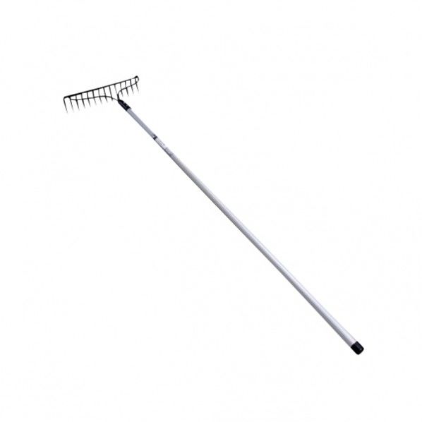アルミ柄アメリカレーキ 14本爪 1560mm 1つ