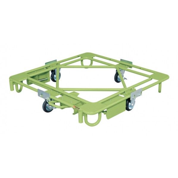 自在移動回転台車(中量型・フットブレーキ付) RB-4FBG 1台