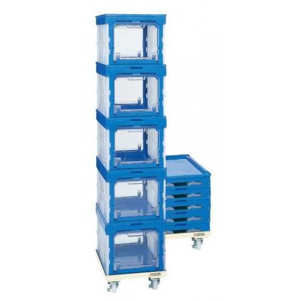 オリタタミコンテナ台車セット(ナイロンキャスター仕様) SO-50DS 1台