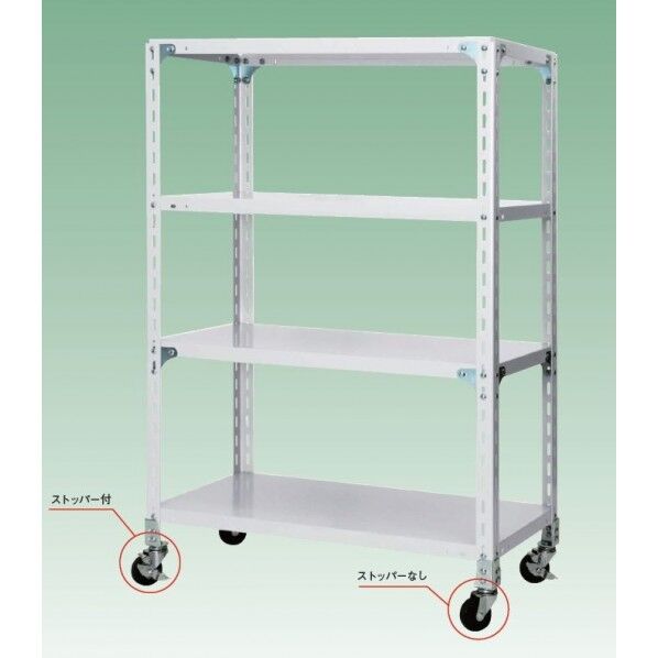 軽量キャスターラックNWR型用オプション落下防止バー