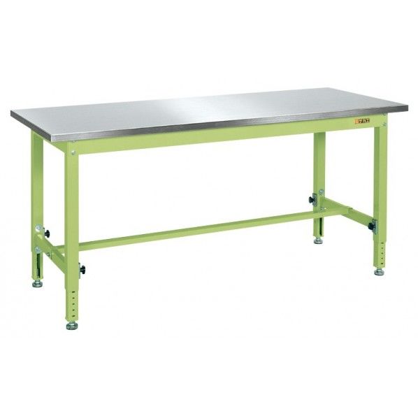 中量高さ調整作業台 TKTタイプ ステンレスカブセ天板 サカエグリーン TKT-096PCSU4 1台