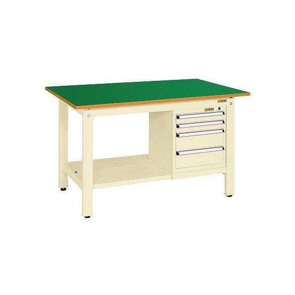 軽量作業台 KKタイプ スモールキャビネット付