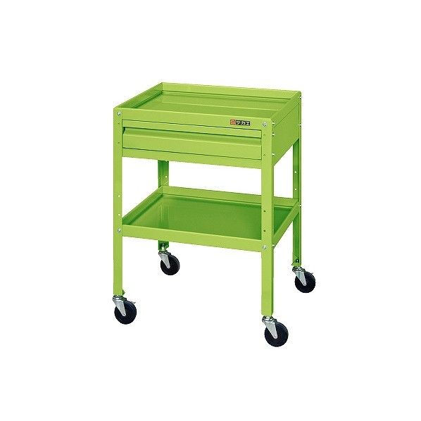 ニューCSツールワゴン 引出し付 ゴム車