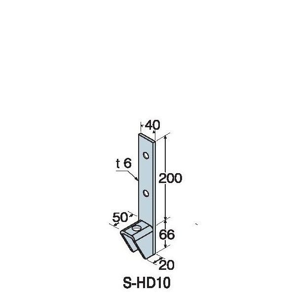 ※法人専用品※タナカ Z引き寄せ金物SーHD10 L=266 AF426900 12個