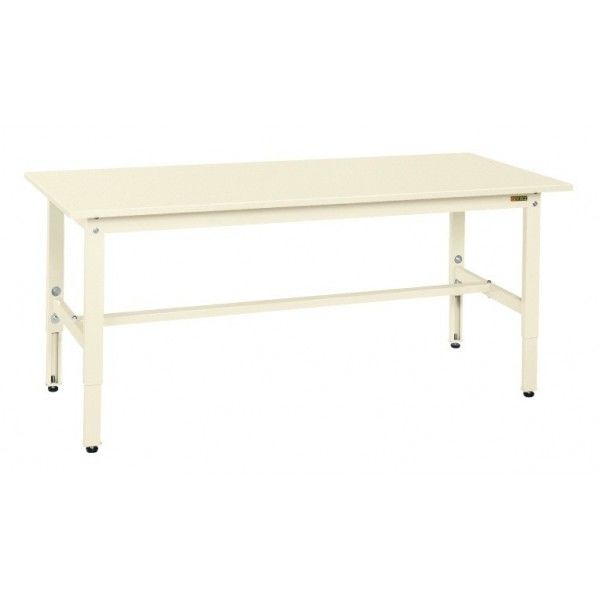 軽量高さ調整作業台TKSタイプ アイボリー TKS187SI 1台