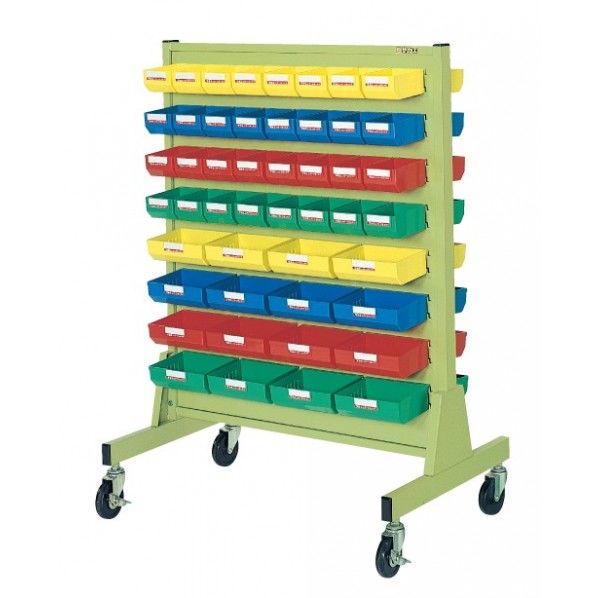 パネルハンガー(両面・移動式)パーツボックスZ-100N・200N付 ZAW8Y 1