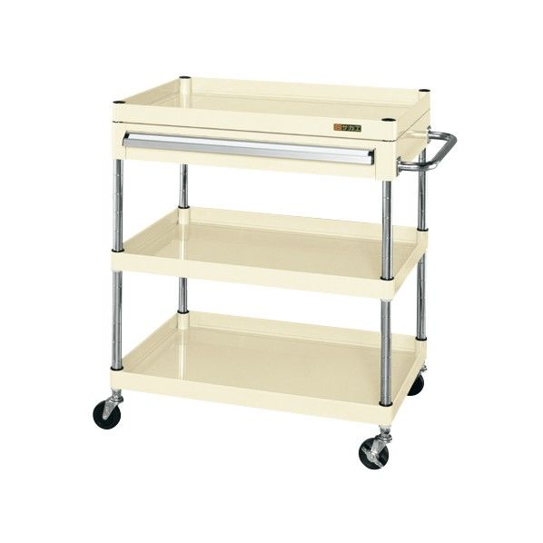 ニューパールワゴン(天板皿型・引出し付) PKR-1RCNI 1