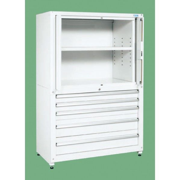 保管システム 前扉横収納式 パールホワイト PNH-MC12W 1