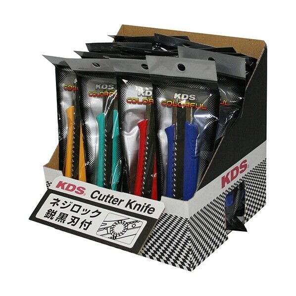 ネジロックL 鋭黒刃付カラフルセット L-19B 5H 20本