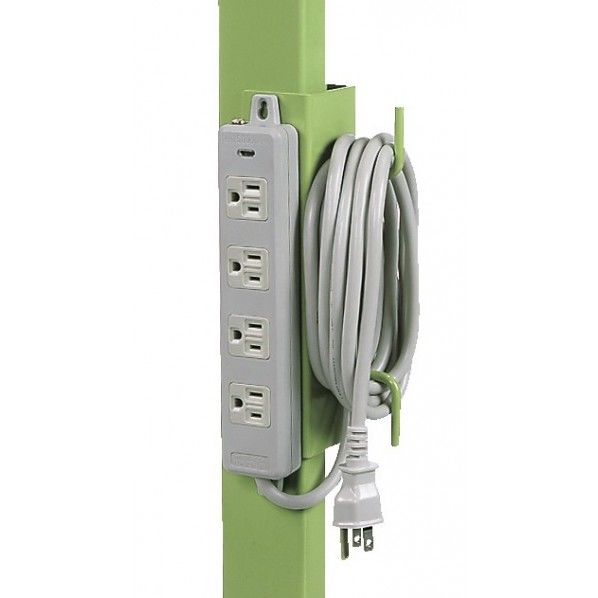 作業台用コードボックス W89×D60×H246.5mm CB1 1