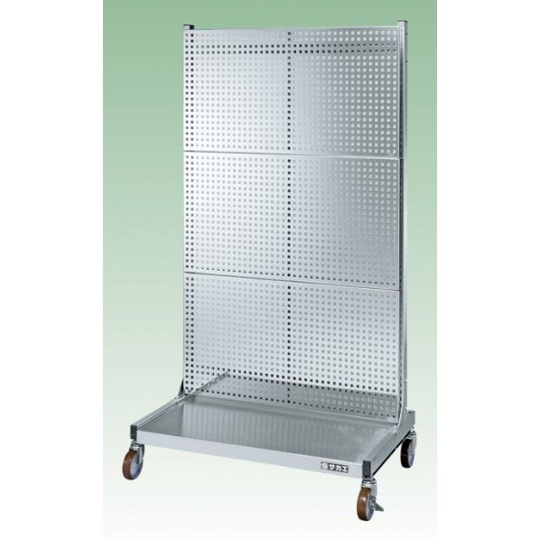 ステンレスラックシステム(パンチングパネルタイプ・移動式)