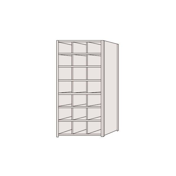 サカエ 区分棚 棚板フラット・100kg/段・3列タイプ NCA110307...