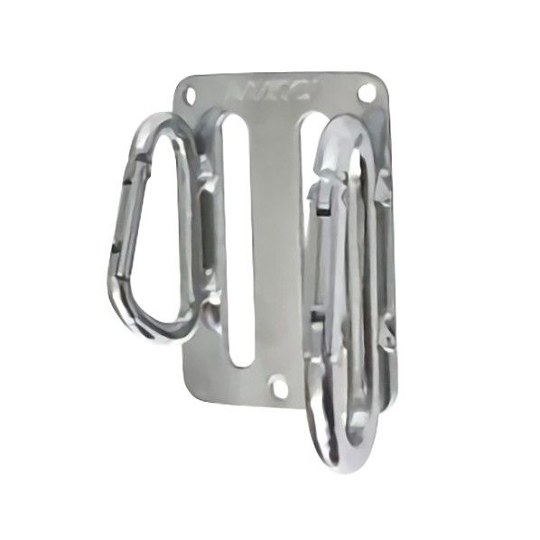 メッキWカラビナフック F-68 02795 1個