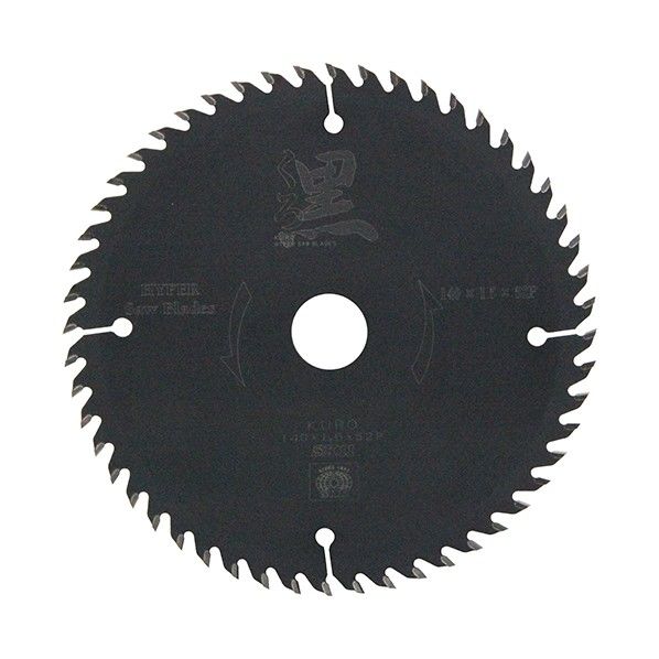 くろ(木工チップソー) アルミ用チップソー 140X52P 1個