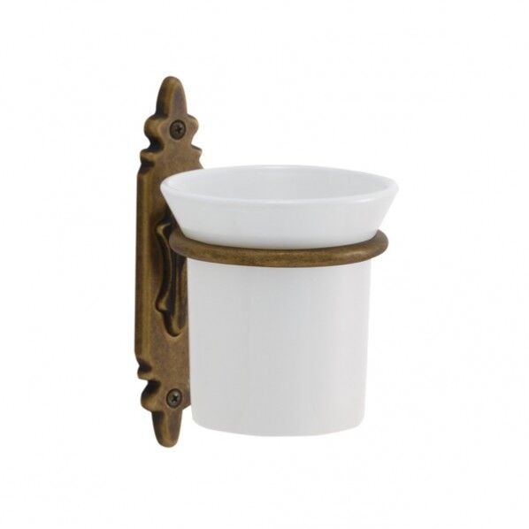 グラスホルダー CL AN 古色 幅83×高さ148×奥行117mm 640318(264-64318) 1個