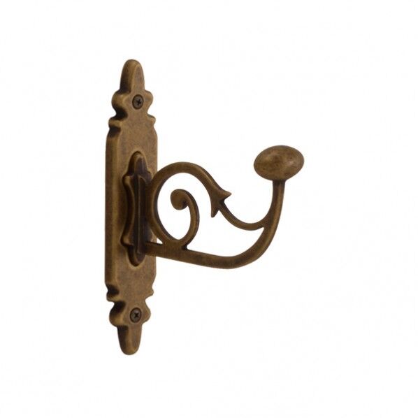 タオルフック CL AN 古色 幅31×高さ148×奥行115mm 640319(264-64319) 1個