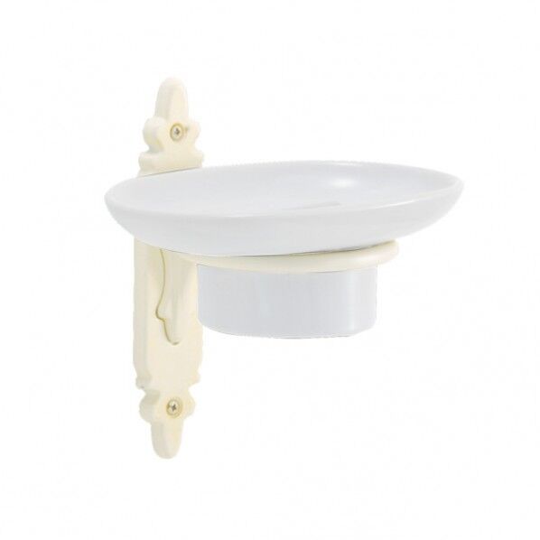 ソープディッシュ CL WAB 古白色 幅145×高さ148×奥行123mm 640327(264-64327) 1個