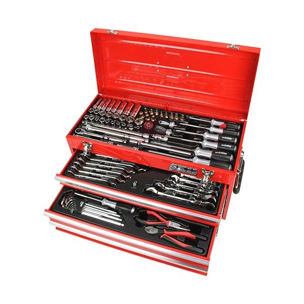 整備工具セット レッド 整備工具・収納 SST-16133RE 1個