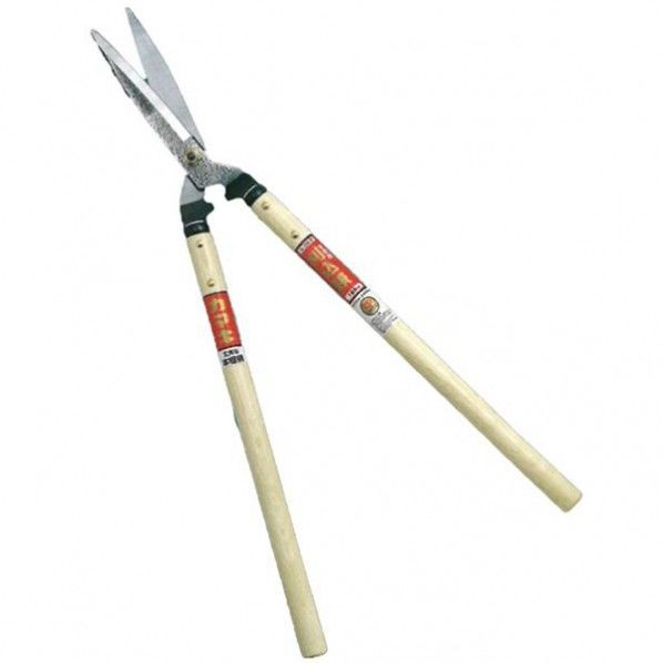 本樫柄刈込鋏刃長165mm 全長665mm #200-D 1