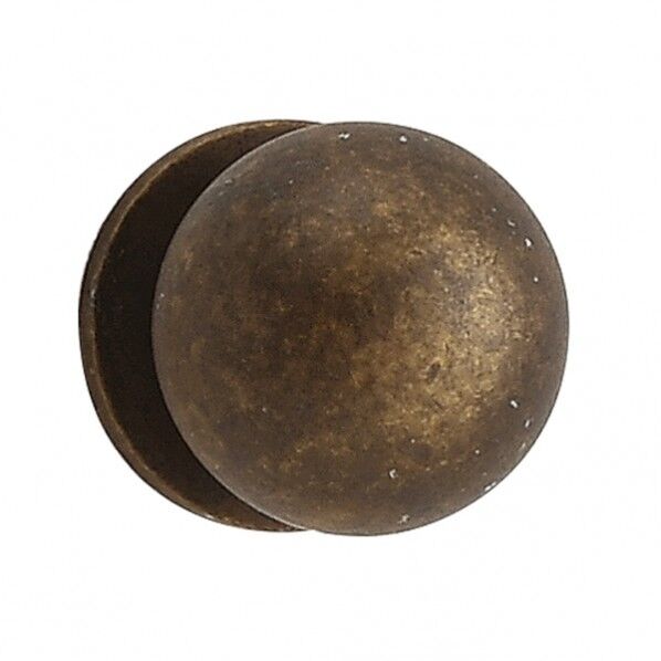 ツマミ 115 25 AN 古色 奥行(D)30×ツマミの直径(M)25×台座の直径(S)25mm 620301(264-62301) 1個