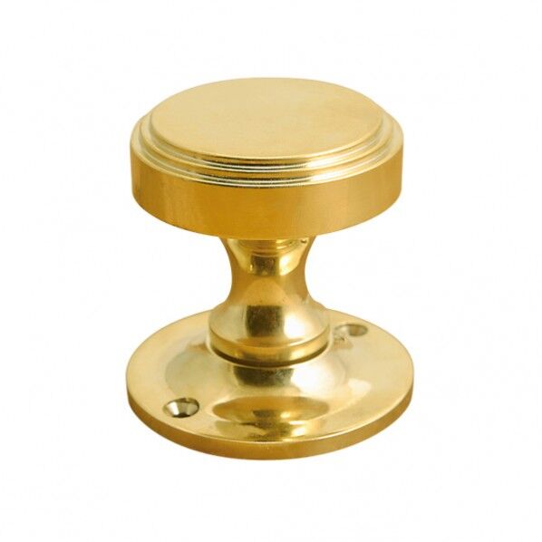 ドアノブ DN3 trapezoid 金色 ノブ部58×台座65×奥行65mm 620853(264-62853) 1個