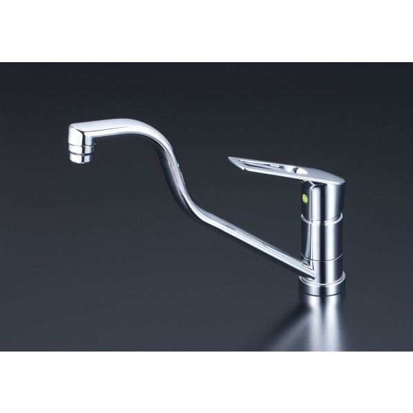 流台シングル混合栓eレバー上