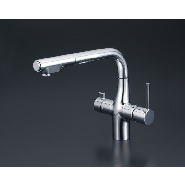 浄水器シャワー付混合栓 e KM6121EC 1個