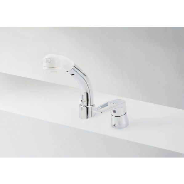 洗髪シャワー 18度傾斜