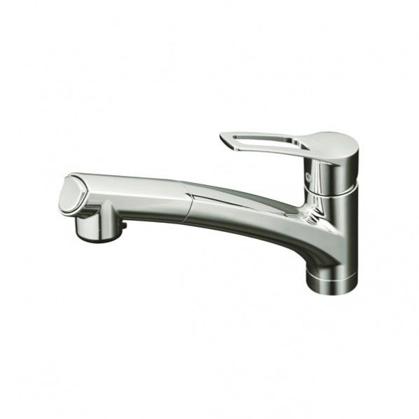 シングルレバー付混合栓