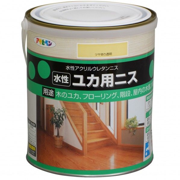 水性ユカ用ニス
