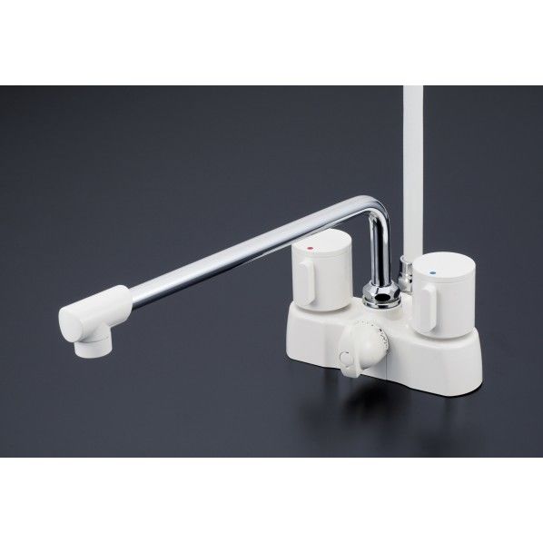 KVK 浴室 KF2008G3R3 デッキ形2ハンドルシャワー 1個