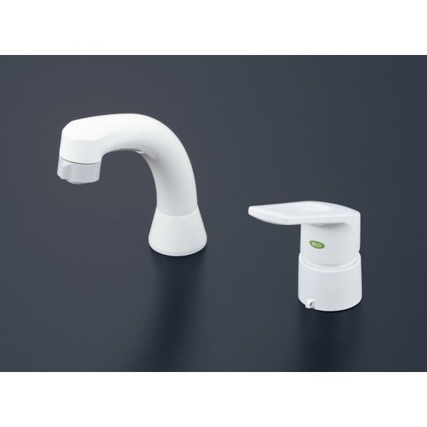 KVK 洗面化粧室 KM8007CNEC シングルレバー式洗髪シャワー eレバー 1個