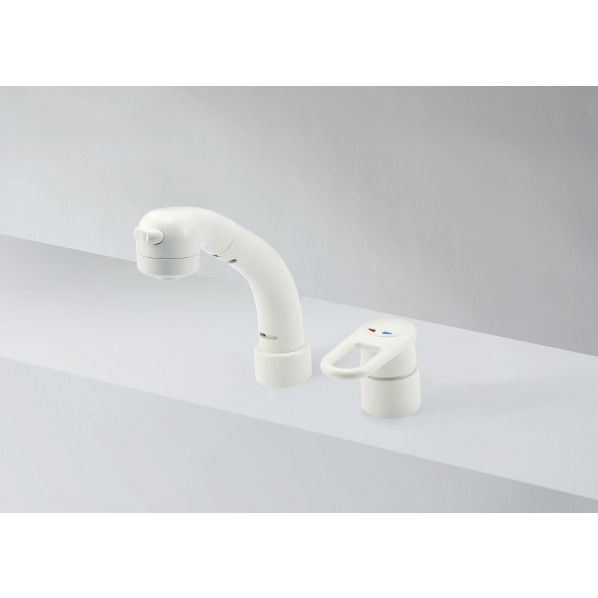 KM8049 シングルレバー式洗髪シャワー/8度傾斜 1個