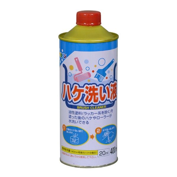 アサヒペン ハケ洗い液 400ml 1点...