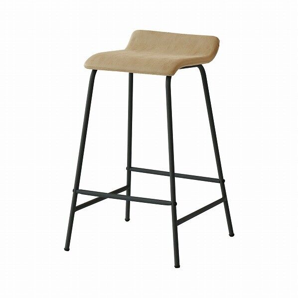 Bar Stool -luis- ベージュ 425mm ILS-3540BE 1脚