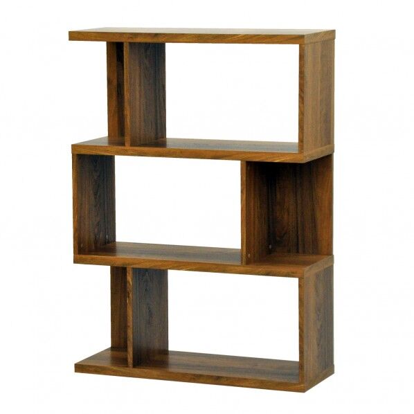 ロスタ ジグザグラック80 BR ブラウン 幅79.5×奥行29.5×高さ111.2cm LST-1280ZS BR 1台