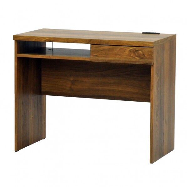 ロスタ デスク90 BR ブラウン 幅90×奥行47×高さ73cm LST-7090D BR 1脚