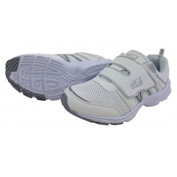 紳士マジックスニーカー メッシュ ホワイト 24.5cm MK150 1足