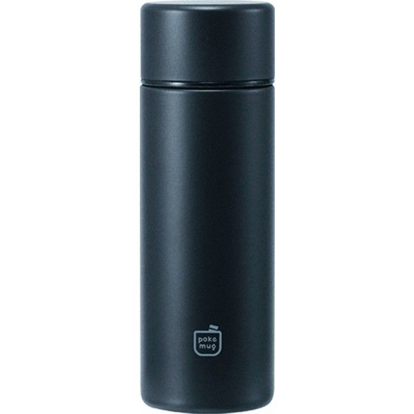 カクセー ポケマグ 真空二重マグボトル 120ml チャコール PM12-C 1個