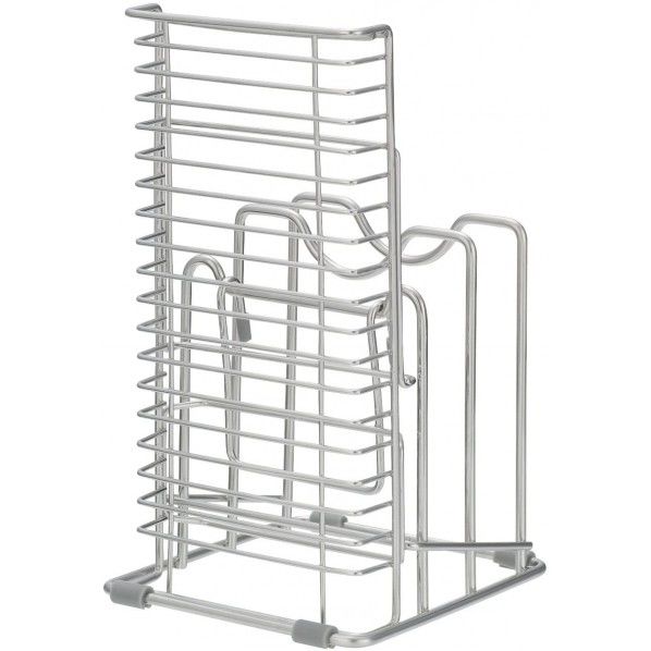 レック Riffle 2WAY 包丁 まな板スタンド シルバー KK-090 1個...