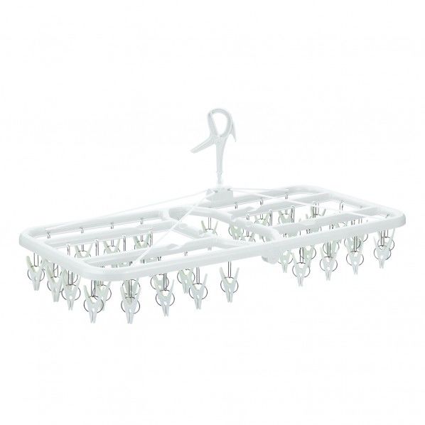 すぐ取れ 角ハンガー ホワイト 1個