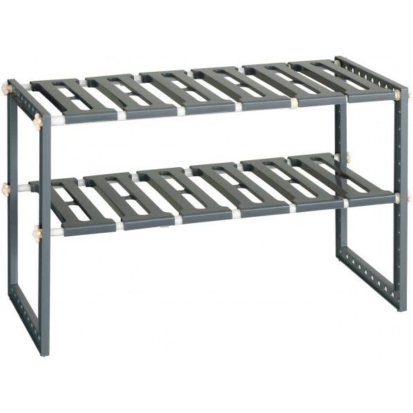 Belca シンク下 フリーラック 伸縮タイプ グリーン VR-RG 1個