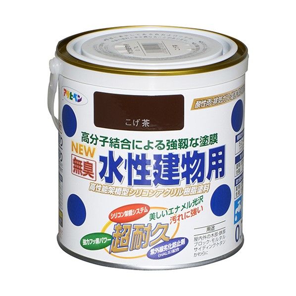 NEW水性建物用 こげ茶 0.7L 1点