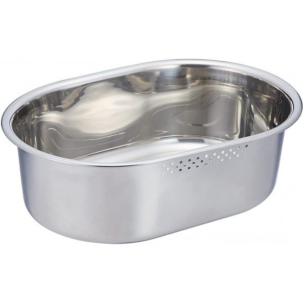 SUIグート 小判型洗い桶 ゴム足付 SUI-6050 1個