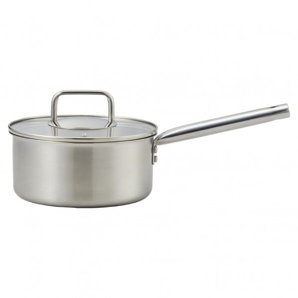 エコーズ軽くて見えるステンレスソースパン サテン 18cm 2.2L ND-6342 1個