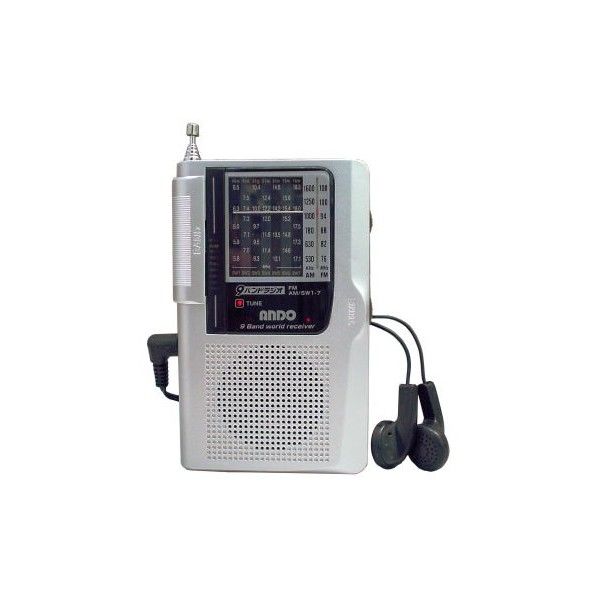 9バンドラジオ 65×105×22mm S15-950 1台